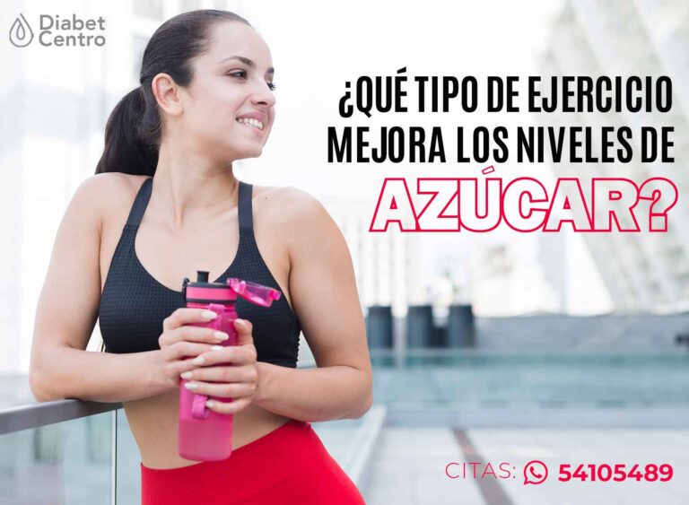 tipos de ejercicio y control de azúcar