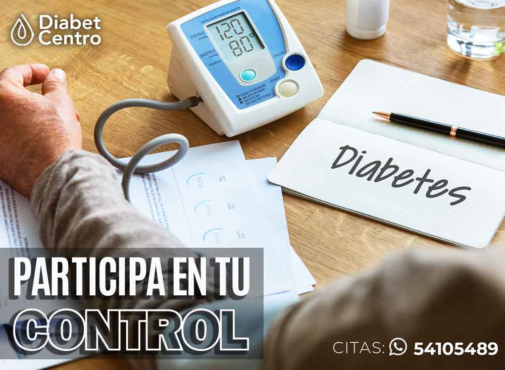 ¿Participas en el control de la diabetes?