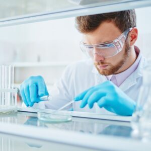 Muestras en un laboratorio clínico